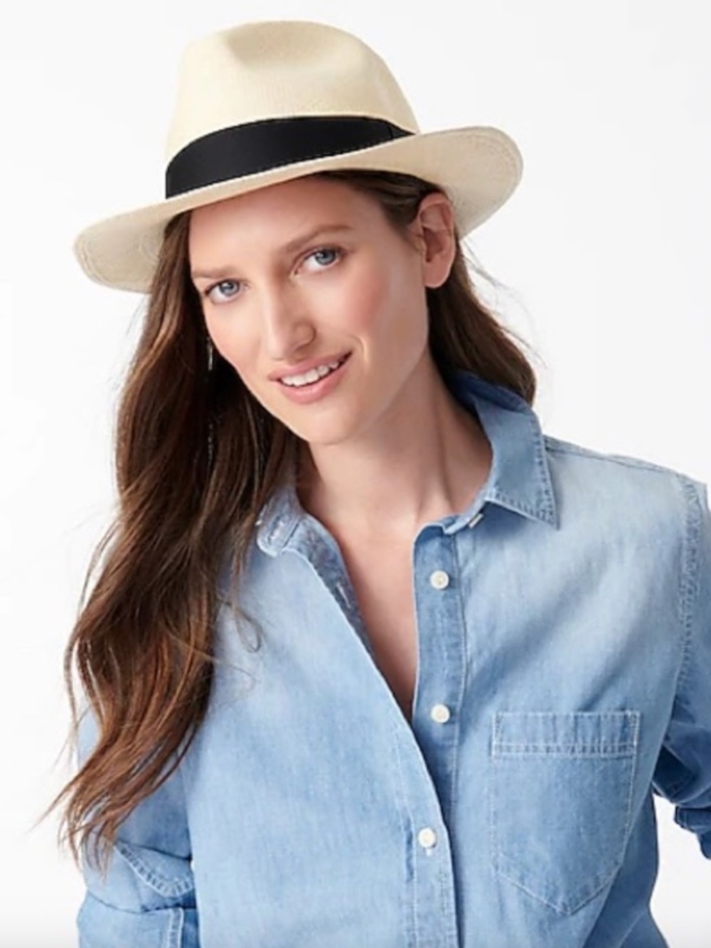 J Crew Genuine Panama Hat. NWT.